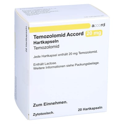 Temozolomid Accord 20 mg