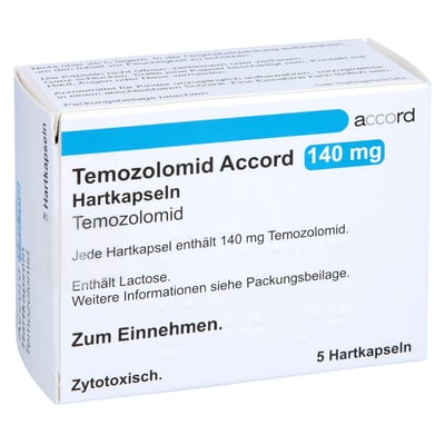 Temozolomid Accord 140 mg