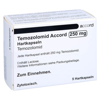Temozolomid Accord 250 mg