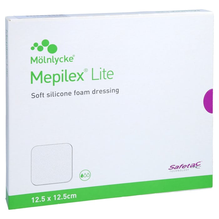 Mepilex Lite Schaumverband 12,5x12,5 cm steril