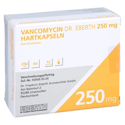 Vancomycin Dr. Eberth 250 mg Produktbild 1