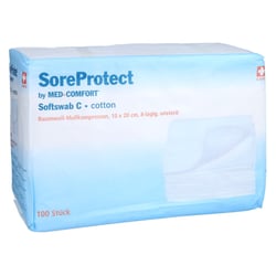 Mullkompr 10x20cm 8f Unst