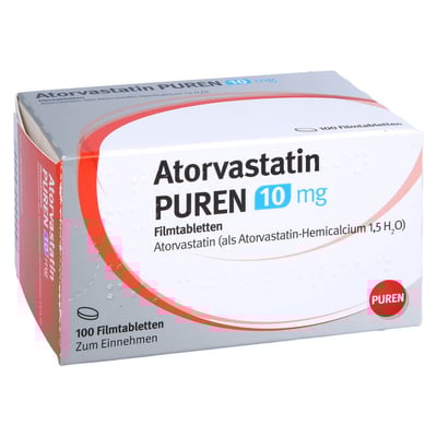 Atorvastatin PUREN 10 mg