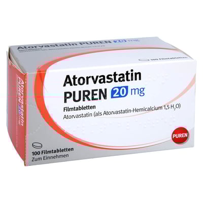Atorvastatin PUREN 20 mg