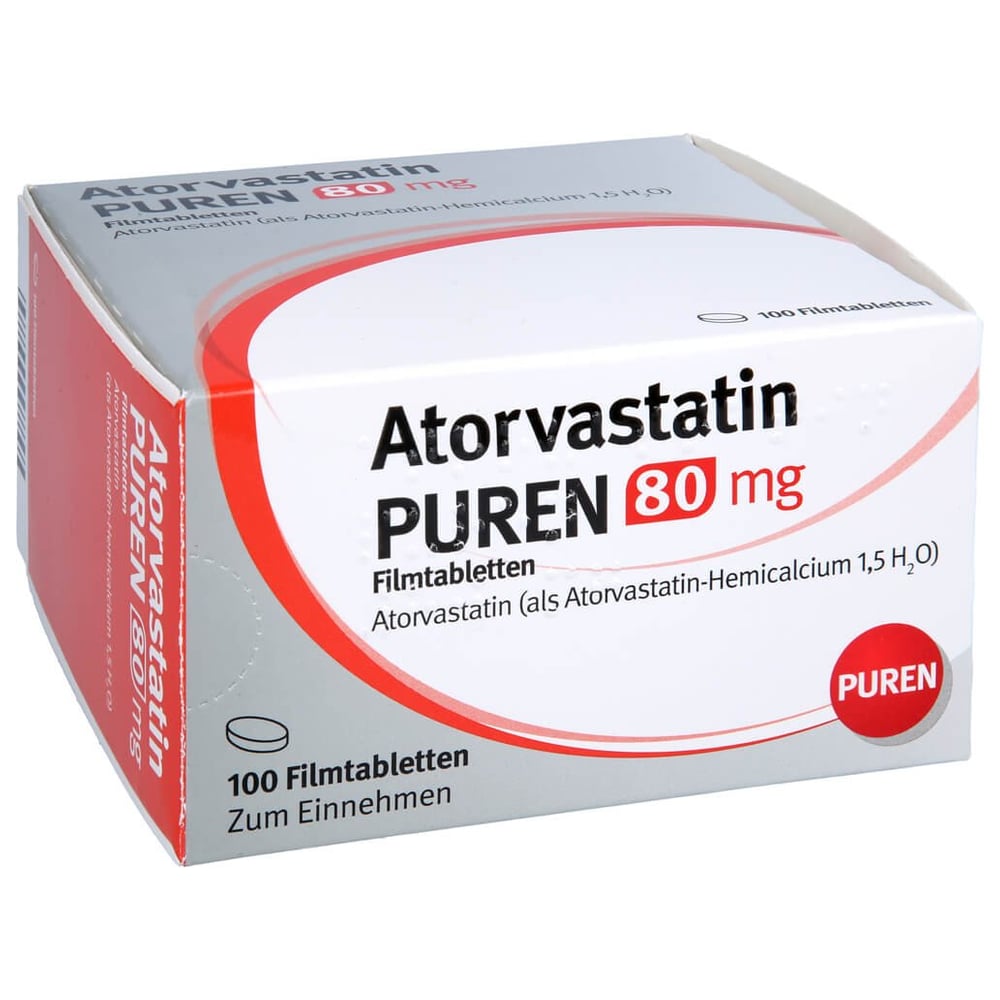 Atorvastatin PUREN 80 mg