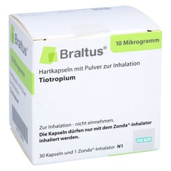 Braltus 10 Mikrogramm + Inhalator