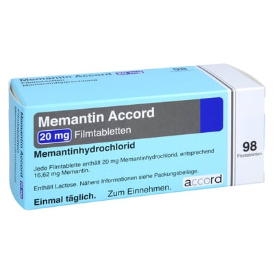 Memantin Accord 20 mg