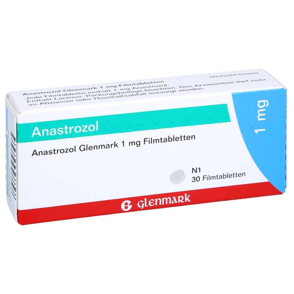 Anastrozol Glenmark 1 mg