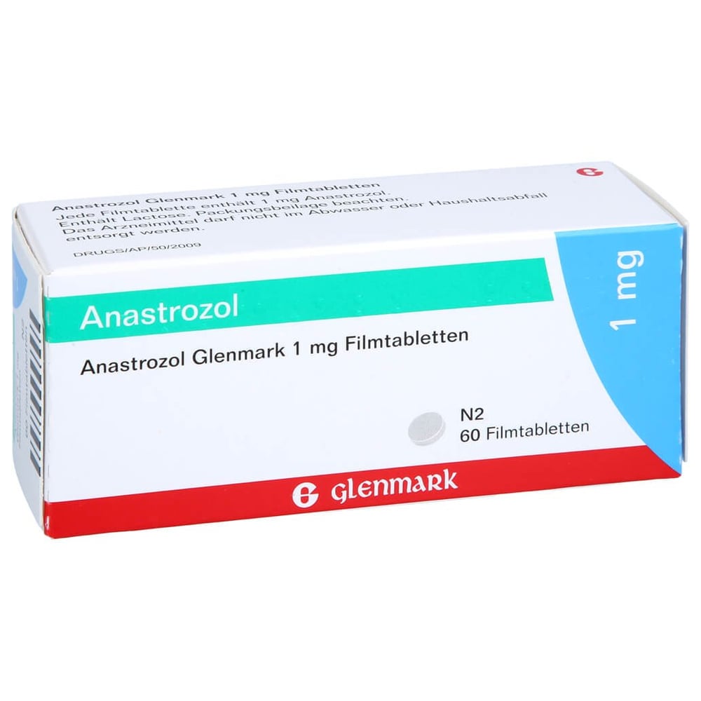 Anastrozol Glenmark 1 mg