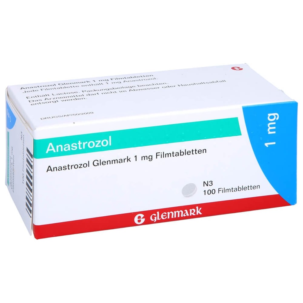 Anastrozol Glenmark 1 mg