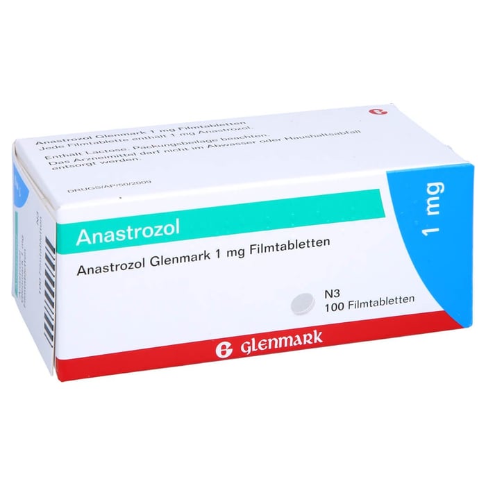 Anastrozol Glenmark 1mg