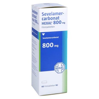 Sevelamercarbonat Hexal 800 mg Filmtabletten Produktbild 1