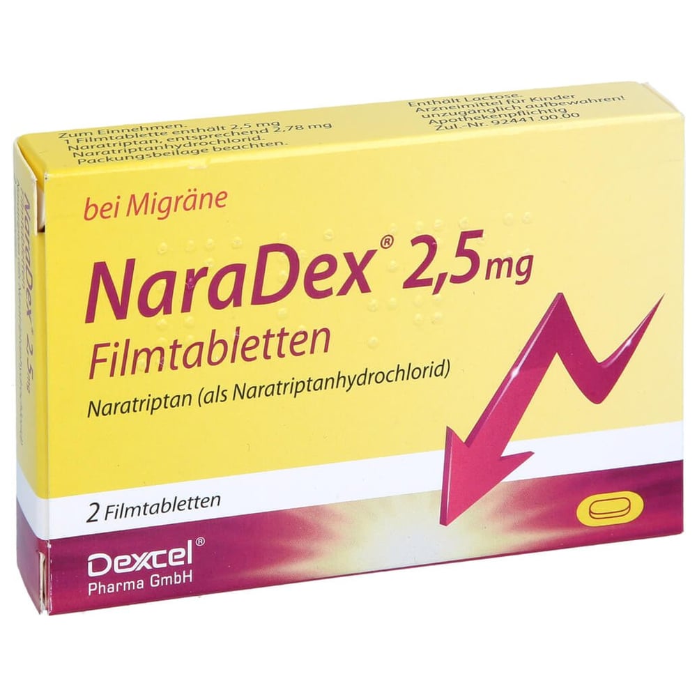 NaraDex 2,5 mg
