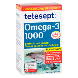 Tetesept Omega-3 1000 Kapseln