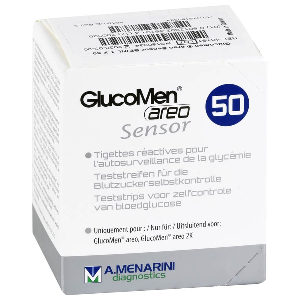 Glucomen areo Sensor Teststreifen
