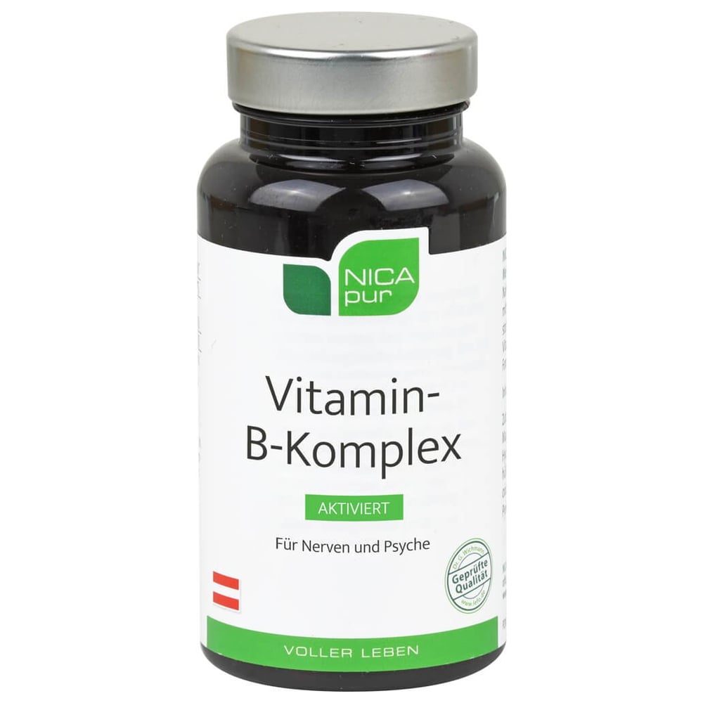 Nicapur Vitamin B Komplex aktiviert Kapseln