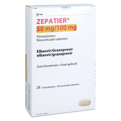 Zepatier 50mg/100mg