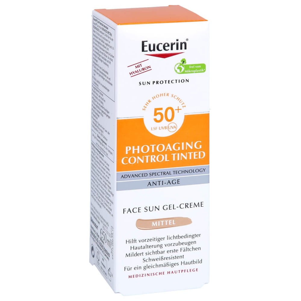 Eucerin Sun CC Creme getönt mittel LSF 50+