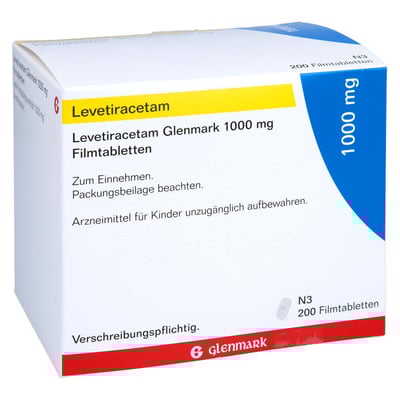 Levetiracetam Glenmark 1000 mg