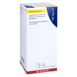 Levetiracetam Glenmark 100 mg/ml 10 ml Dosierspritze