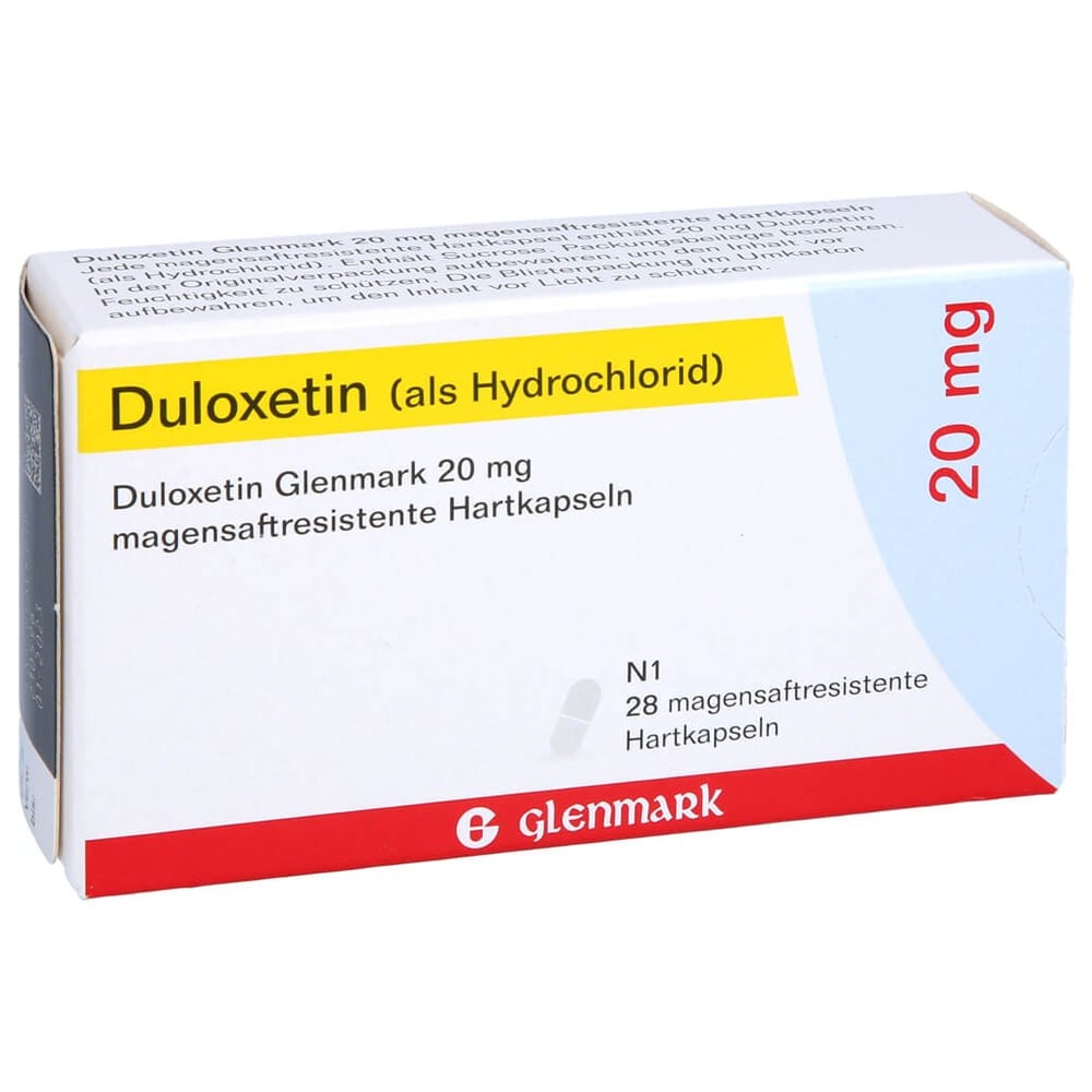 Duloxetin Glenmark 20 mg