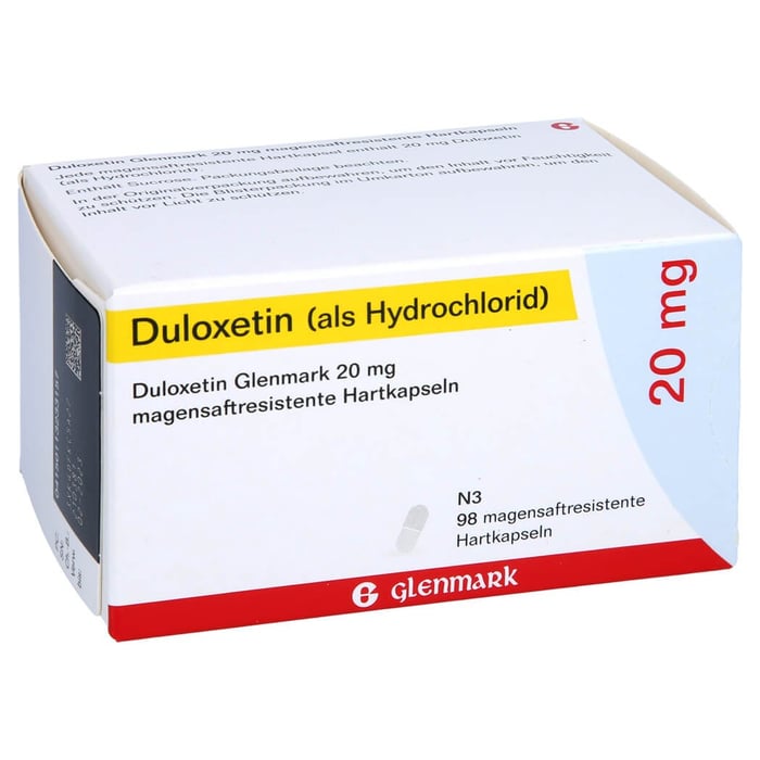 Duloxetin Glenmark 20mg