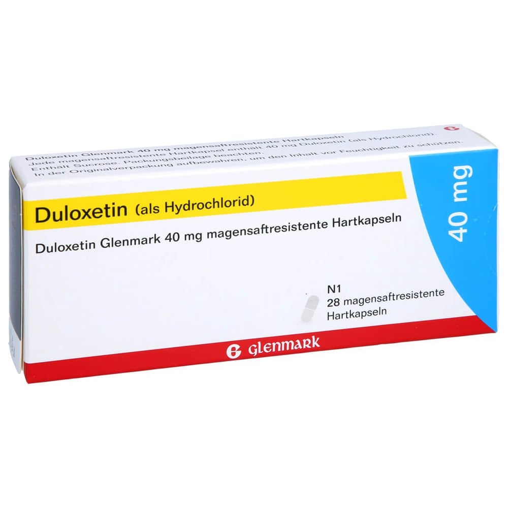 Duloxetin Glenmark 40 mg