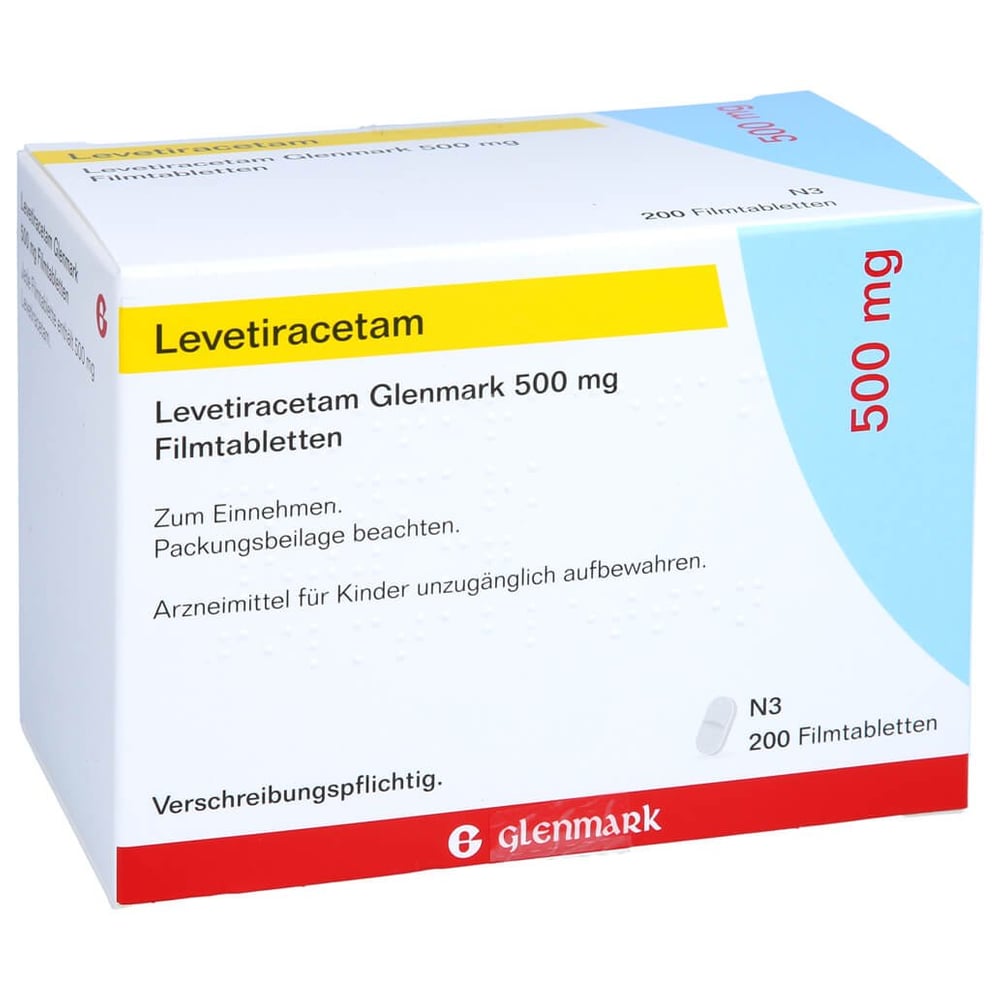 Levetiracetam Glenmark 500 mg