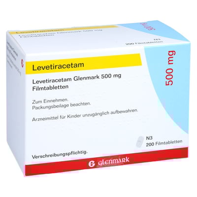 Levetiracetam Glenmark 500 mg