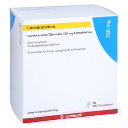Levetiracetam Glenmark 750 mg