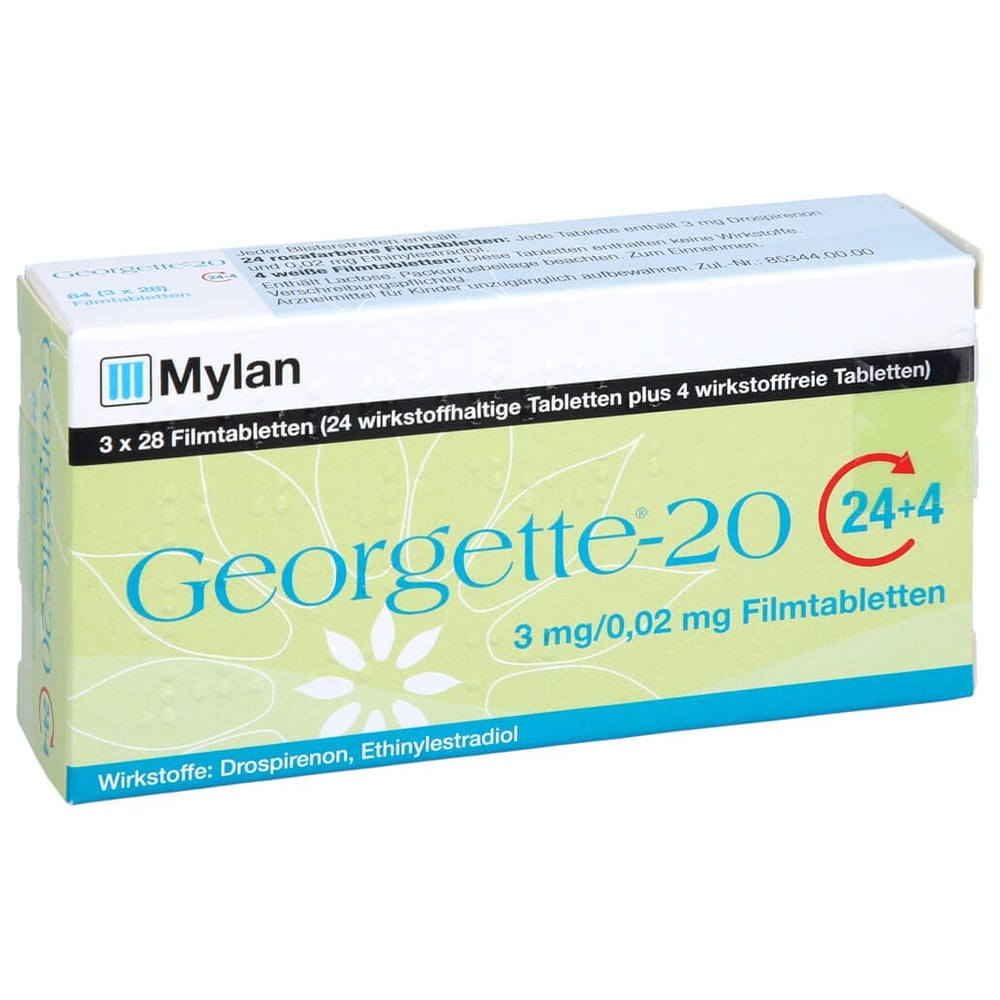 Georgette-20 24+4 3 mg/0,02 mg