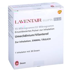 Laventair Ellipta 55ug/22ug ed.Pul.Inh. 30ED