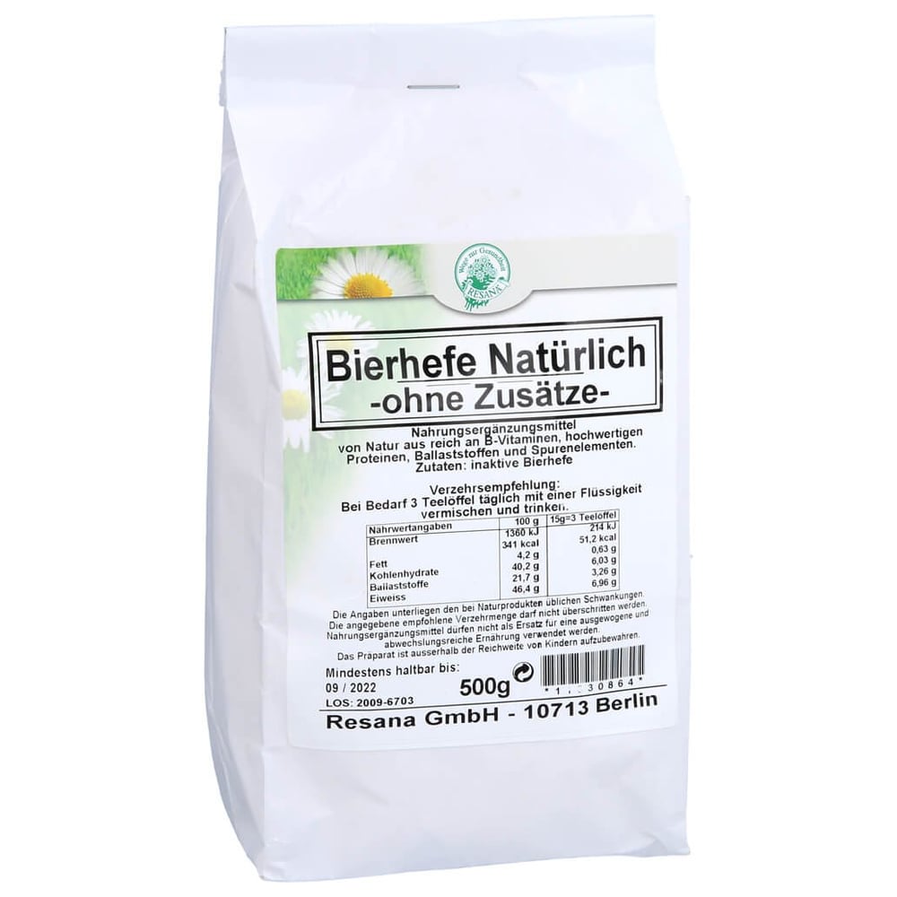 Bierhefe Natürlich - ohne Zusätze -