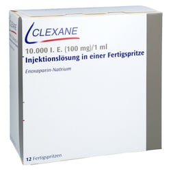 Clexane 10000 I.E. (100 mg)/1 ml Injektionslösung