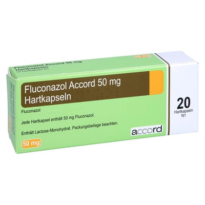 Fluconazol Accord 50 mg Hartkapseln Produktbild 1