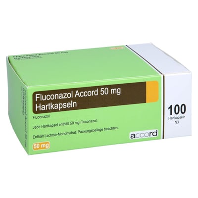 Fluconazol Accord 50 mg Hartkapseln Produktbild 1