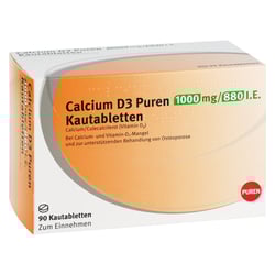 Calcium D3 PUREN 1000 mg/880 I.E.