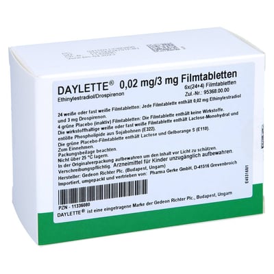 Daylette 0,02 mg/3 mg Produktbild 1
