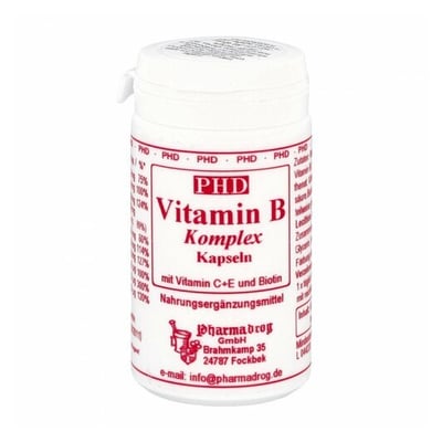 Vitamin B Komplex mit Vitamin C + E und Biotin