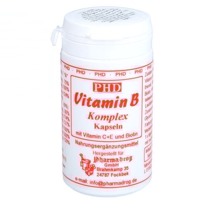 Vitamin B Komplex mit Vitamin C + E und Biotin