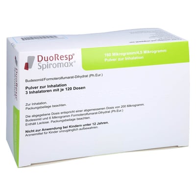 DuoResp Spiromax 160 Mikrogramm/4,5 Mikrogramm/Dosis