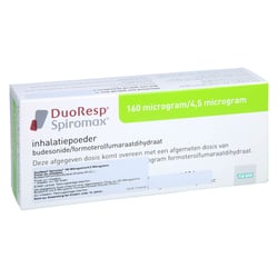 DuoResp Spiromax 160 Mikrogramm/4,5 Mikrogramm/Dosis