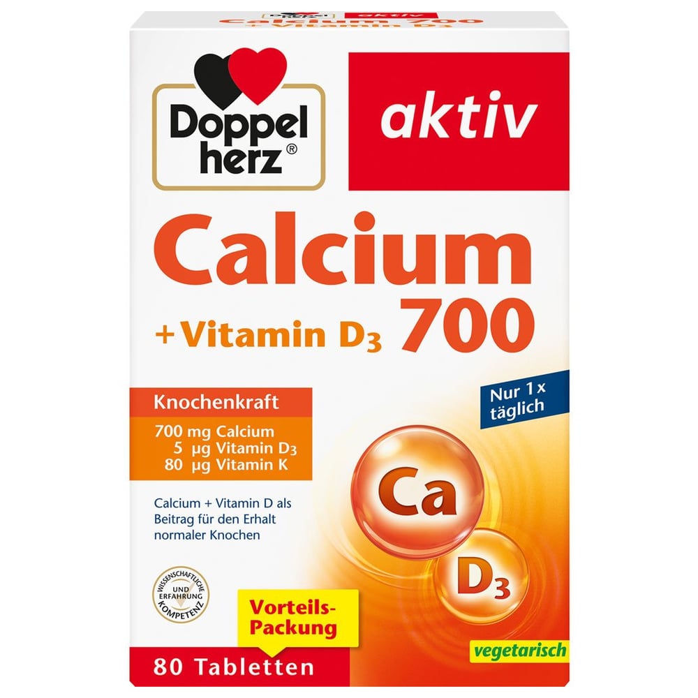 Doppelherz Calcium 700 + Vitamin D3