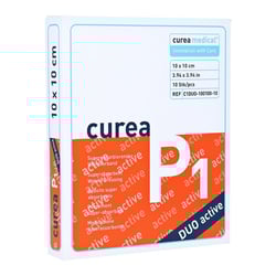 Curea P1 duo active superabs.Wundaufl.10x10 cm