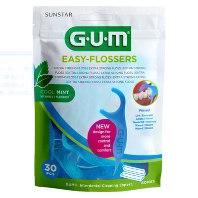 Gum Easy-flossers Zahnseidesti.gew.mint+Reise-Et.