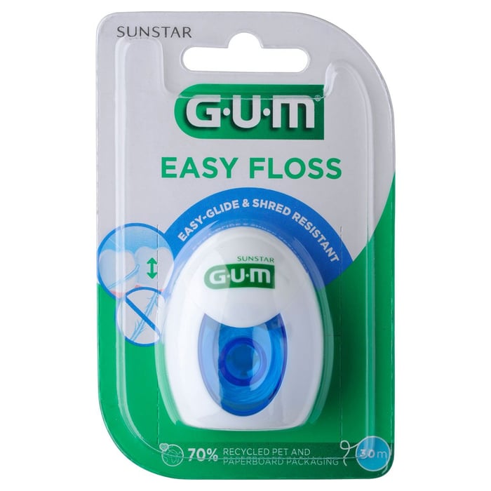 Gum Easy Floss Zahnseide gewach.30 m Ptfe Zahnband