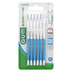 Gum Bi-direction Interdentalb.0,9 mm blau