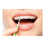Gum Trav-ler 0,6 mm Kerze hellblau Interdentalbür. Produktbild 4
