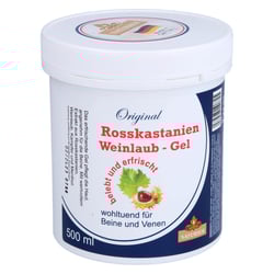 Rosskastanien Weinlaub Gel