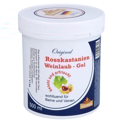 Rosskastanien Weinlaub Gel